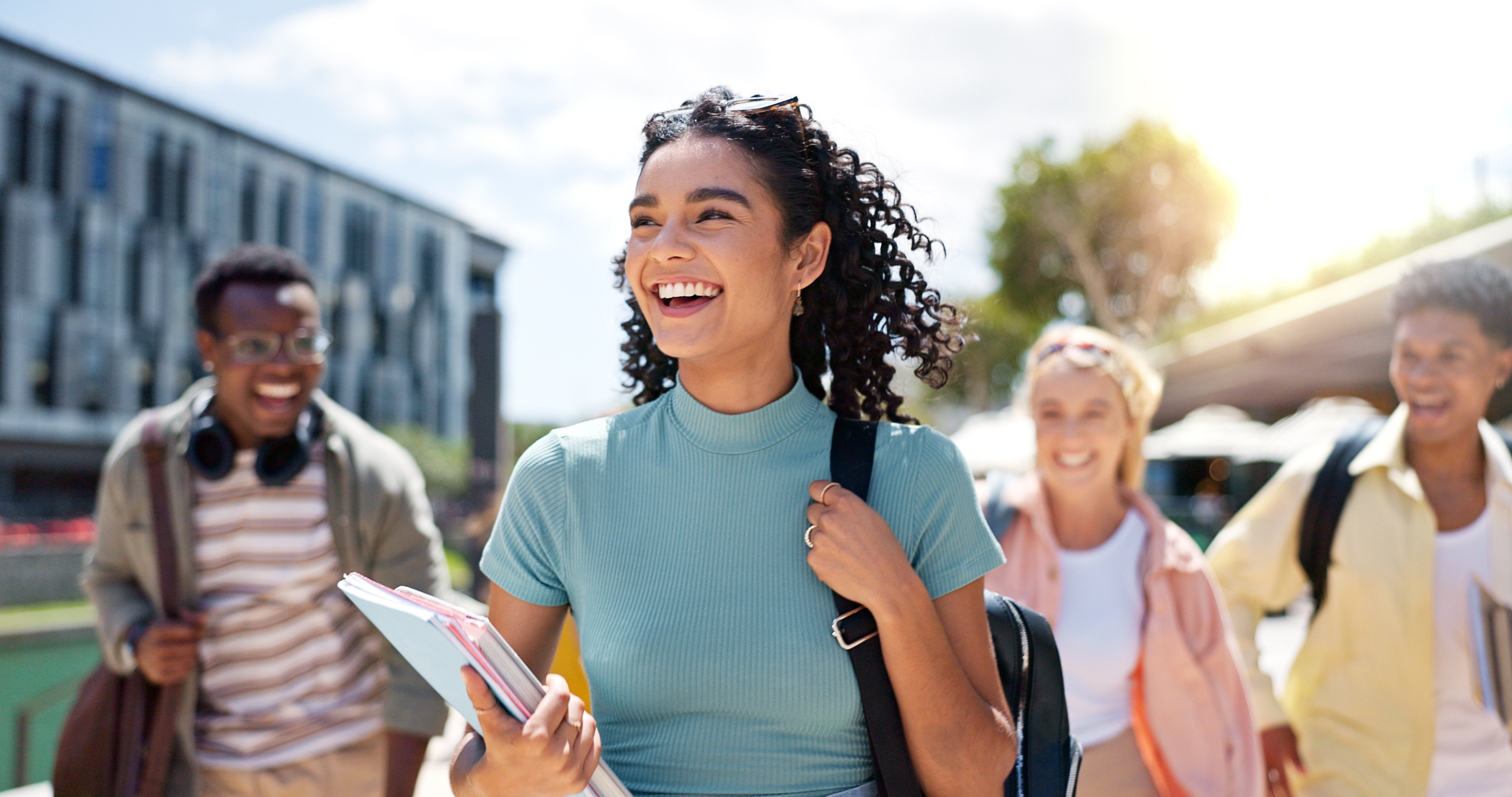 Smiling student as part of the Ontario Career Lab